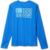 image:imageColumbia Youth Boys PFG Terminal Tackle Fish Flag Long Sleeve ShirtBlue MacawAtoll