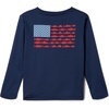 image:imageColumbia Youth Boys PFG Terminal Tackle Fish Flag Long Sleeve ShirtCollegiate NavyRed Spark