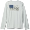 image:imageColumbia Youth Boys PFG Terminal Tackle Fish Flag Long Sleeve ShirtCool GreenCarbon