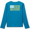 image:imageColumbia Youth Boys PFG Terminal Tackle Fish Flag Long Sleeve ShirtDeep MarineGulf Stream