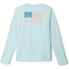 image:imageColumbia Youth Boys PFG Terminal Tackle Fish Flag Long Sleeve ShirtIcy MornPfg Fish Flag Trout  Flies