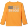 image:imageColumbia Youth Boys PFG Terminal Tackle Fish Flag Long Sleeve ShirtOrange BlastCool Grey