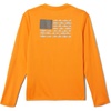 image:imageColumbia Youth Boys PFG Terminal Tackle Fish Flag Long Sleeve ShirtOrange BlastCool Grey