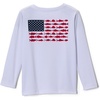 image:imageColumbia Youth Boys PFG Terminal Tackle Fish Flag Long Sleeve ShirtWhite