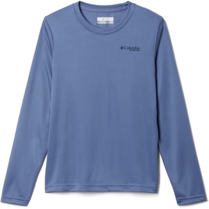 image:imageColumbia Youth Boys PFG Terminal Tackle Fish Flag Long Sleeve ShirtBluestoneCollegiate Navy