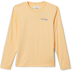 image:imageColumbia Youth Boys PFG Terminal Tackle Fish Flag Long Sleeve ShirtCocoa ButterGulf Stream