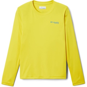 image:imageColumbia Youth Boys PFG Terminal Tackle Fish Flag Long Sleeve ShirtLaser LemonDeep Marine