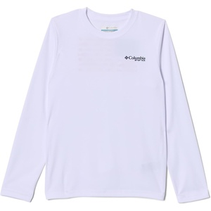 image:imageColumbia Youth Boys PFG Terminal Tackle Fish Flag Long Sleeve ShirtWhite