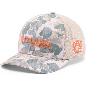 image:imageColumbia Unisex Collegiate PHG Camo Mesh Ball CapAub  Fossil Deltawoods Camo
