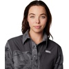 image:imageColumbia Womens Pfg Uncharted Fleece OvershirtShark Uncharted Waters