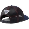 image:imageColumbia Unisex Adult PFG Logo Mesh Ball CapCollegiate NavySunset Red
