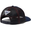 image:imageColumbia Unisex Adult PFG Logo Mesh Ball CapCollegiate NavySunset Red