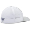 image:imageColumbia Unisex Adult PFG Logo Mesh Ball CapCool GreyWhiteUS Fish Flag