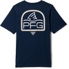 image:imageColumbia Boys PFG Hot Mark Short SleeveCollegiate Navy Hot Mark