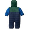 image:imageColumbia Kids Powder Lite II Reversible Bunting InfantCollegiate NavyRain ForestMountain Blue