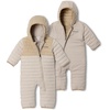 image:imageColumbia Kids Powder Lite II Reversible Bunting InfantDark StoneAncient Fossil
