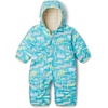 image:imageColumbia Kids Powder Lite II Reversible Bunting InfantGeyserChalkSpring Yellow