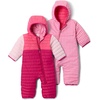 image:imageColumbia Kids Powder Lite II Reversible Bunting InfantGuava PinkNicoSatin Pink