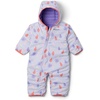 image:imageColumbia Kids Powder Lite II Reversible Bunting InfantSnowdriftPaisley PurpleHot Coral
