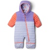 image:imageColumbia Kids Powder Lite II Reversible Bunting InfantSnowdriftPaisley PurpleHot Coral