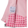 image:imageColumbia Youth Infant Steens Mountain II Overlay Fleece HoodieNico GinghamSatin Pink