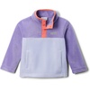 image:imageColumbia Youth Steens Mountain II 14 Snap Fleece PullOverSnowdriftPaisley Purple