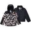 image:imageColumbia Youth Whirlibird III Interchange JacketFlint Grey WildimprintsBlack