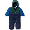 image:imageColumbia Kids Powder Lite II Reversible Bunting InfantCollegiate NavyRain ForestMountain Blue