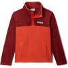 image:imageColumbia Youth Steens Mountain II 14 Snap Fleece PullOverSuper SonicRed Oxide