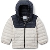 image:imageColumbia Kids Powder Lite II Hooded Jacket Little KidBig KidDark StoneBlack