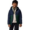 image:imageColumbia Kids Powder Lite II Hooded Jacket Little KidBig KidRain ForestCollegiate Navy