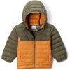image:imageColumbia Kids Powder Lite II Hooded Jacket Little KidBig KidSunstoneStone Green