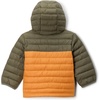 image:imageColumbia Kids Powder Lite II Hooded Jacket Little KidBig KidSunstoneStone Green