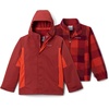 image:imageColumbia Youth Boys Bugaboo IV Fleece Interchange JacketRed OxideSuper Sonic